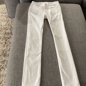 7’s white straight leg Jeans girls sz 10